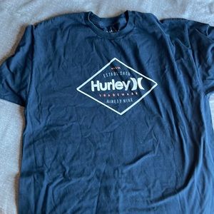 Mens Hurley T shirt XL Navy Used/New